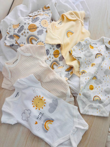 Sunnozy infant romper 5 pcs set